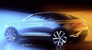 Эскиз Volkswagen T-Roc Cabrio